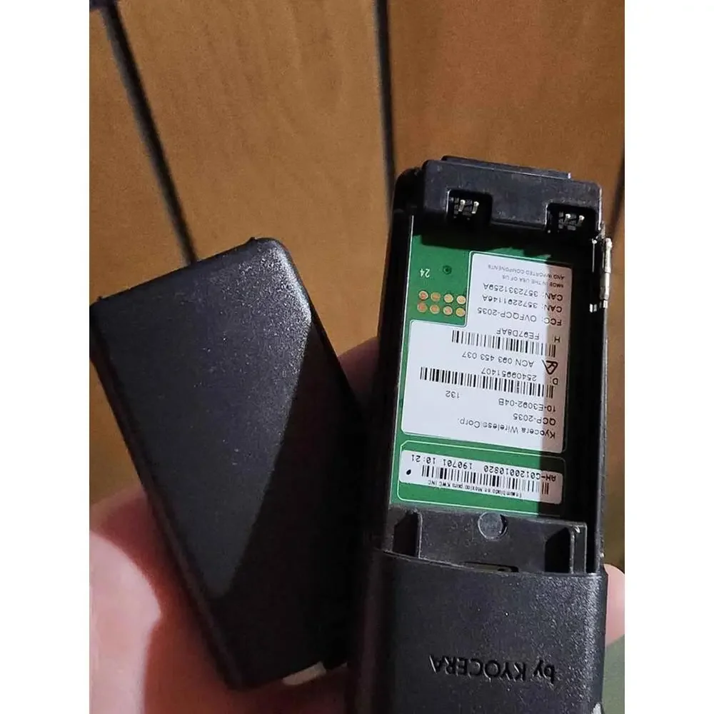 Kyocera Qualcomm QCP-2035 | Black - ( Alltel ) - Cellular Phone